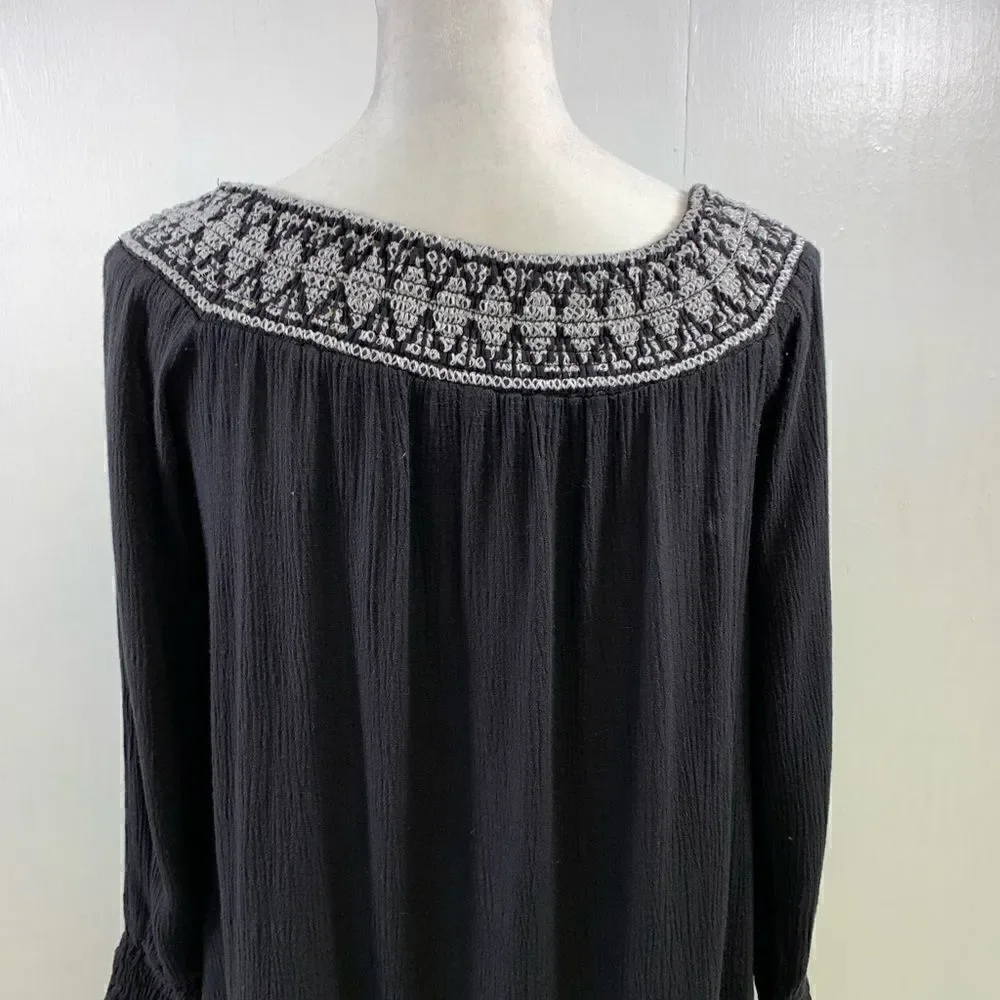 Avec Les Filles Off The Shoulder Embroiderer Dress Size XXS